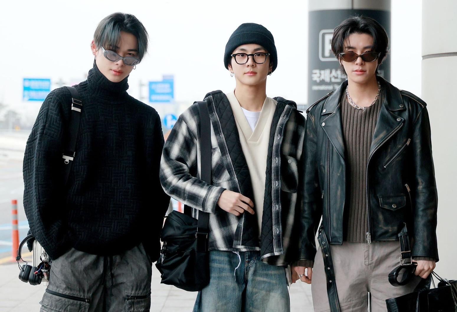 240312 GQ Japan Twitter: Ni-ki, Jungwon, Jake @ Gentle Monster