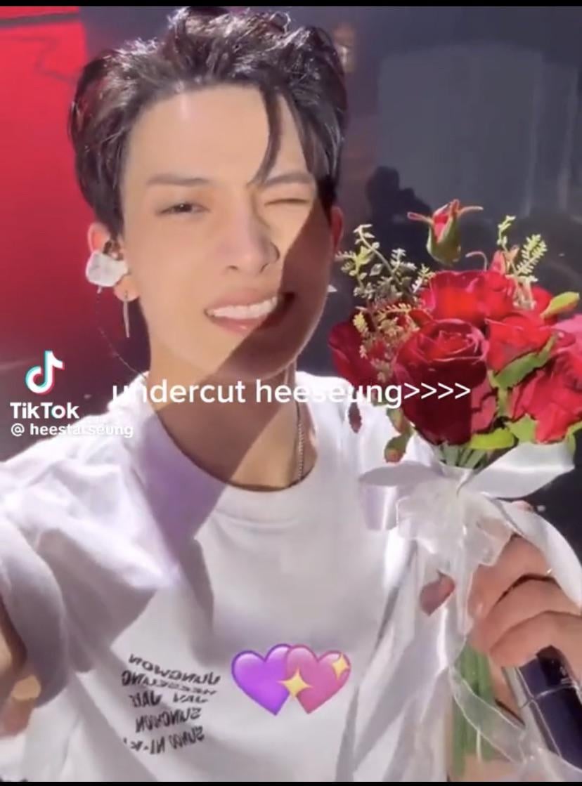 where is the first clip of heeseung in this tiktok from?