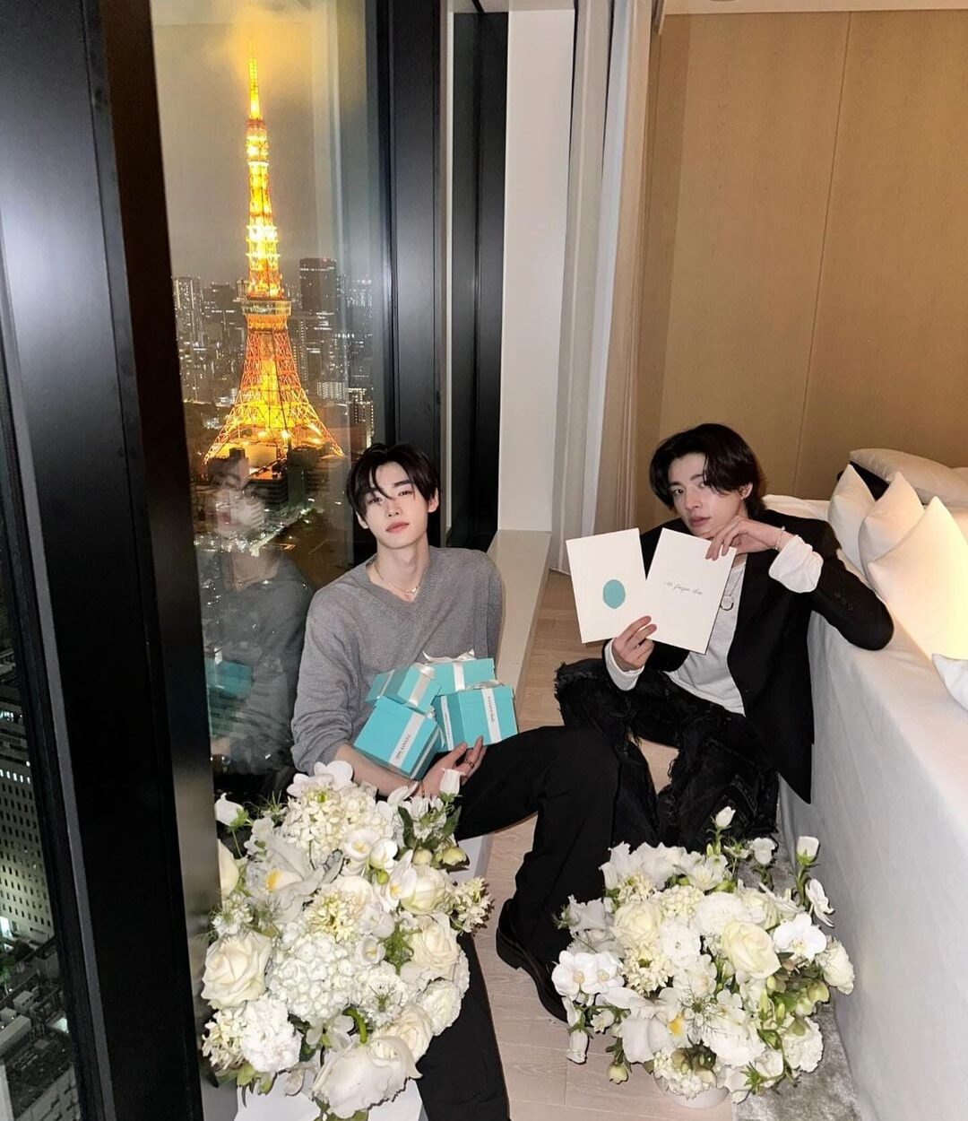 240410 Instagram: Jake & Sunghoon @ tiffanyandco
