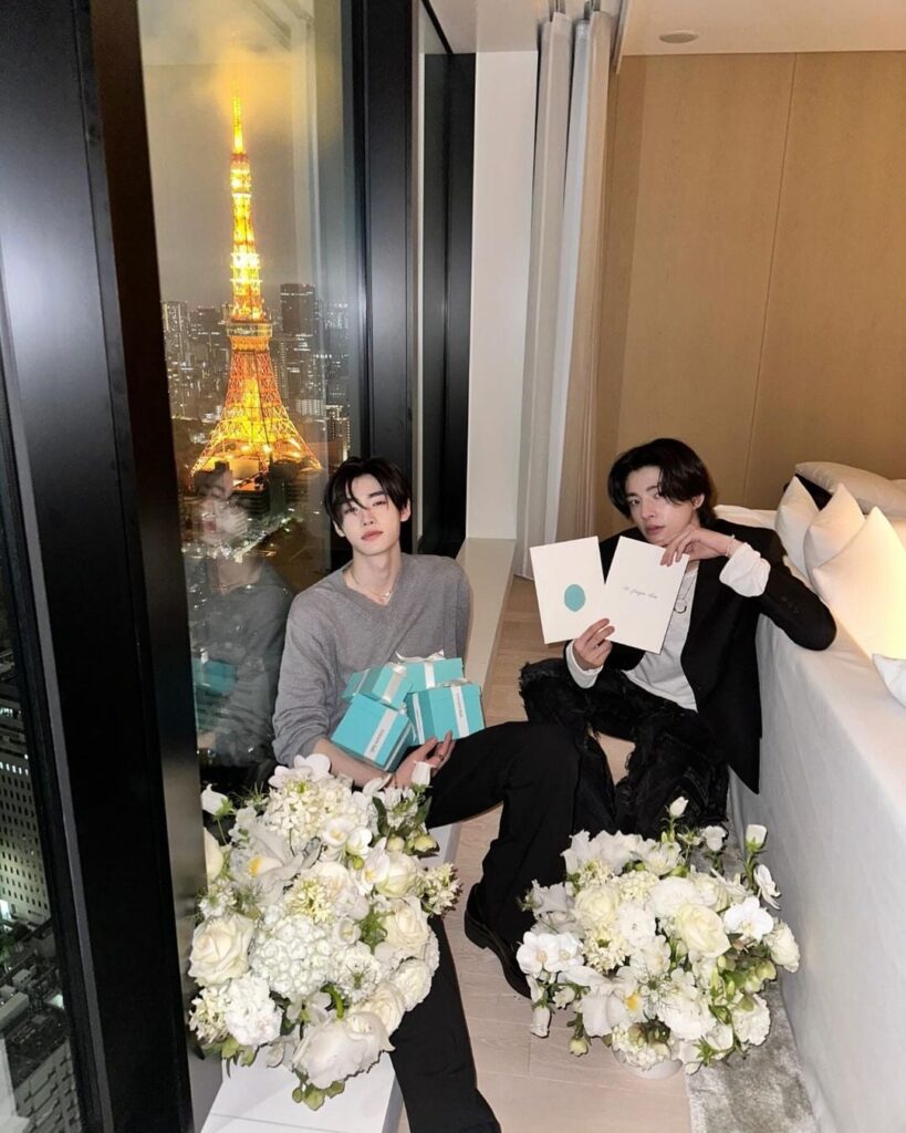 240410 Instagram: Jake & Sunghoon @ tiffanyandco