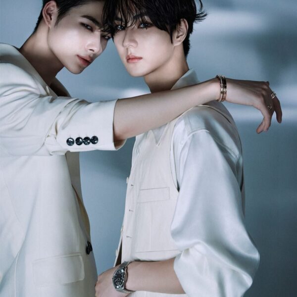 240407 L'Officiel Singapore Instagram: Jungwon & Ni-ki @ Bulgari