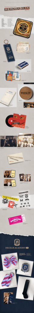 240429 MEMORABILIA Album Packaging details (Decelis Academy kit)