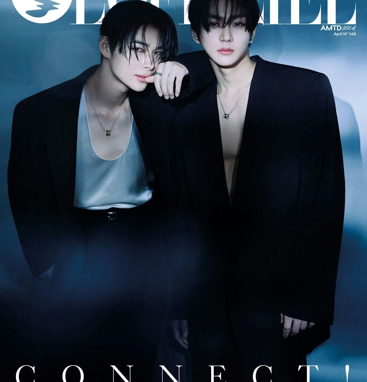 240407 L'Officiel Singapore Cover Story: ENHYPEN's JUNGWON and NI-KI share an Unbreakable Bond