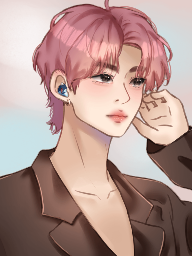 Heeseung! Drew him for a friend :D
