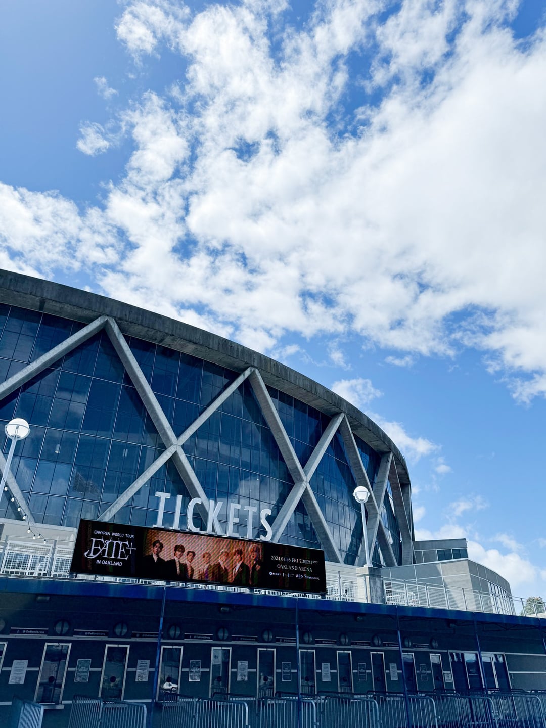 240427 Twitter: Enhypen Official @ Fate Plus Oakland D-Day