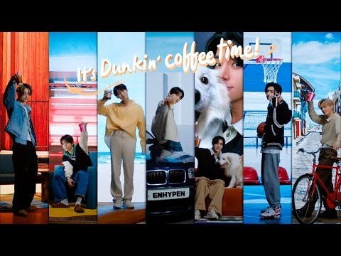 240405 It’s Dunkin’ Coffee Time with ENHYPEN | Dunkin' PH