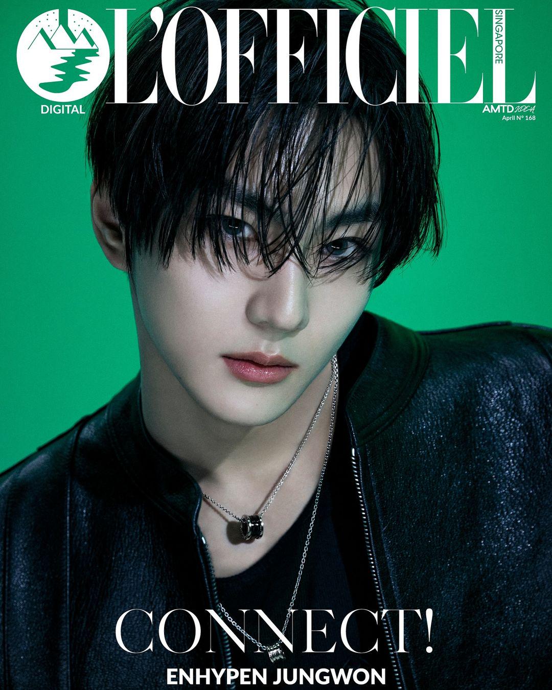 240406 L'Officiel Singapore Digital Cover: Jungwon