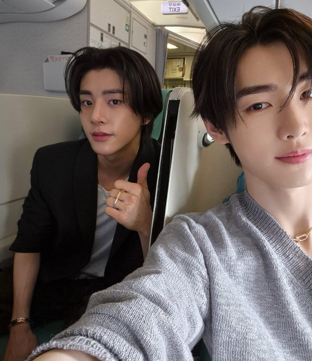 240408 Twitter: Jake and Sunghoon