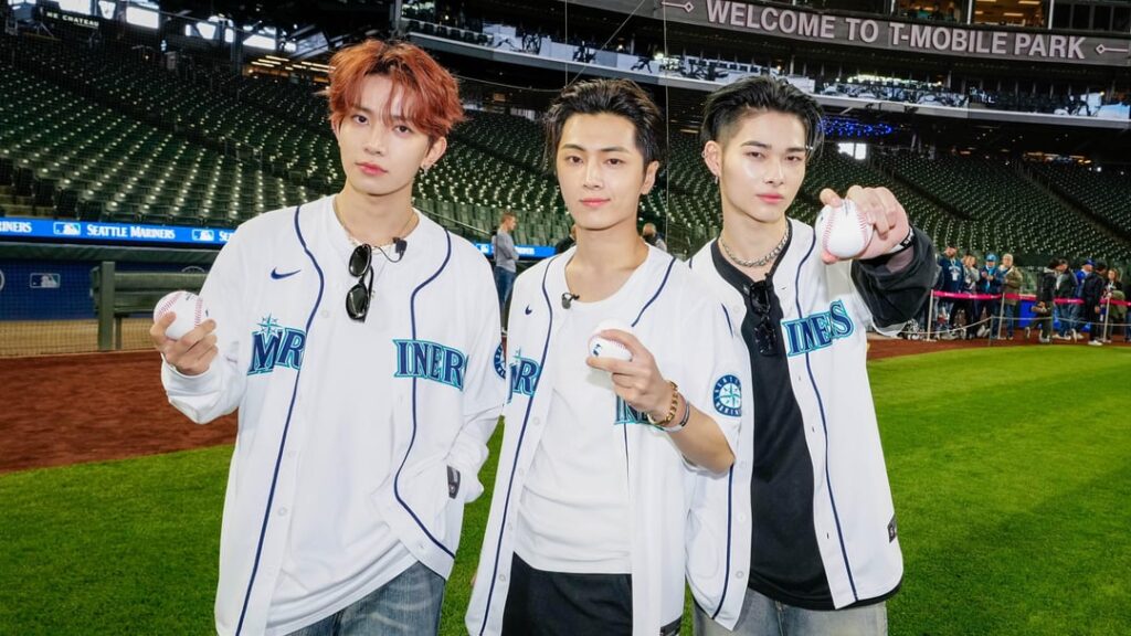240430 Seattle Mariners Twitter: Heeseung, Jay, Ni-ki