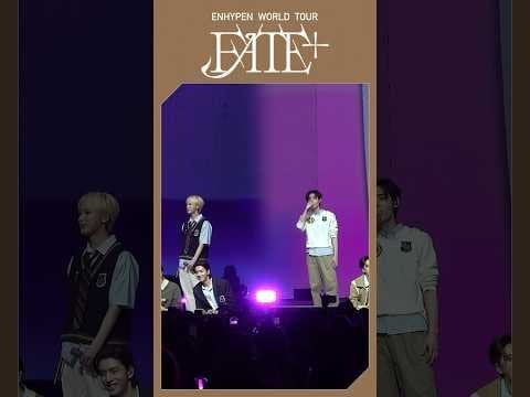 240510 Youtube Shorts: [#EN_Clip] A present for ENGENEs whom we’ll miss 🎤🥰 SUNGHOON & SUNOO - Boyfriend 💕 @ Fate Plus U.S.