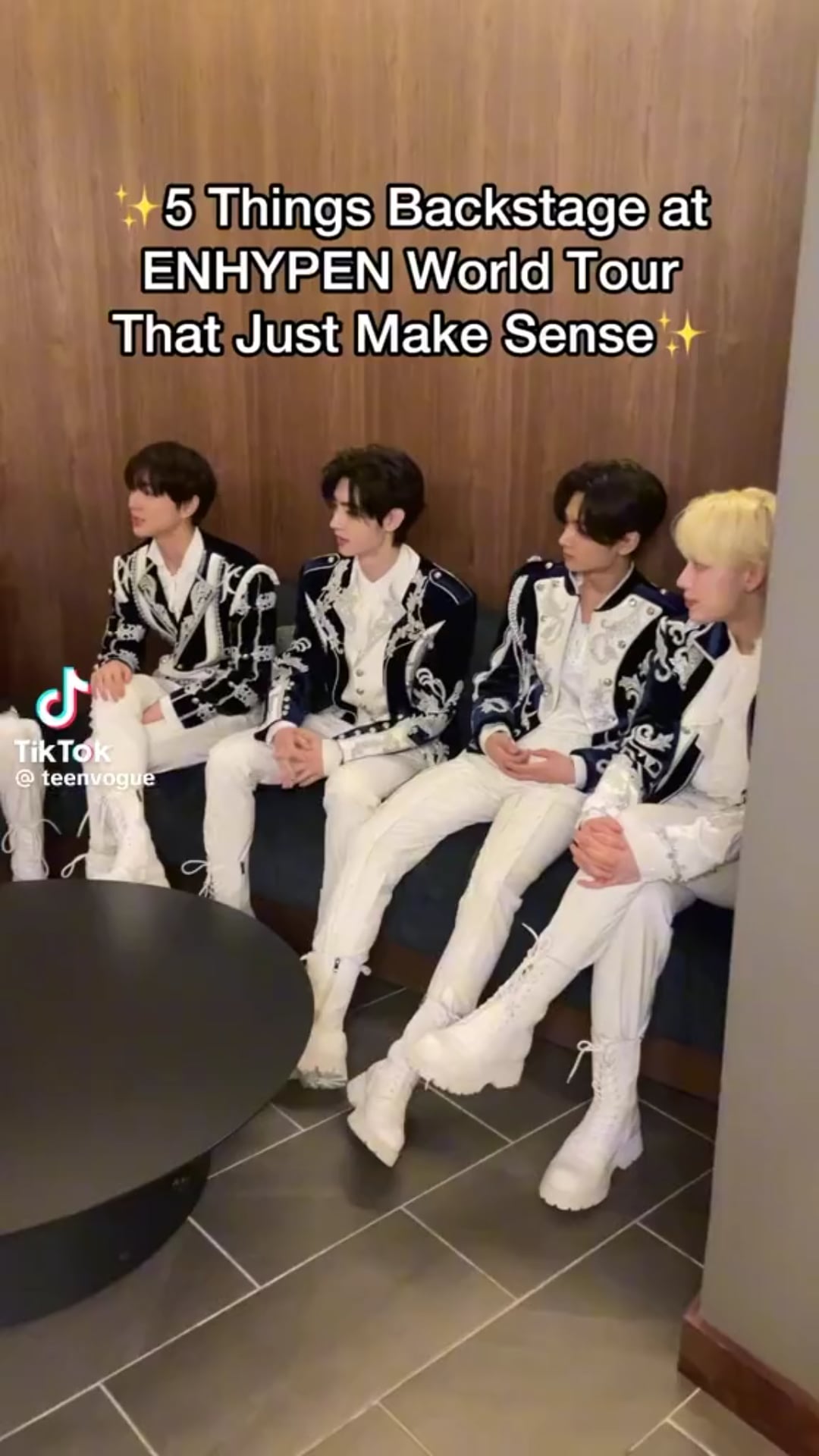 240504 Teen Vogue Tiktok: ENHYPEN