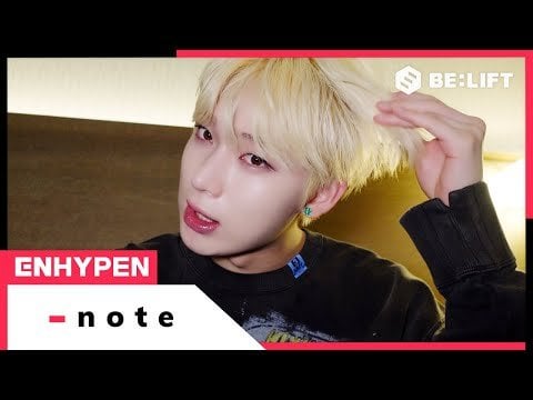 240507 [-note] 240424 SUNOO - ENHYPEN