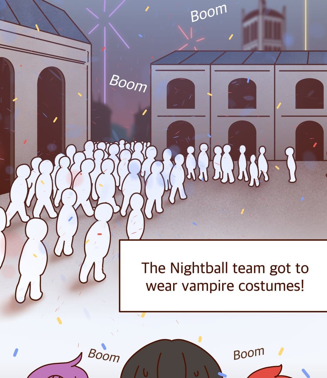 240526 DARK MOON Twitter: Decelis Academy Cuttoon - [Ep.26] Vampire Costume