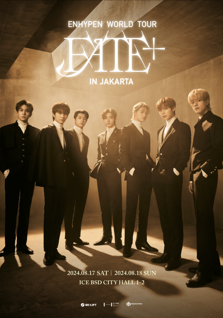 240521 ENHYPEN WORLD TOUR 'FATE PLUS' IN JAKARTA Ticket Information