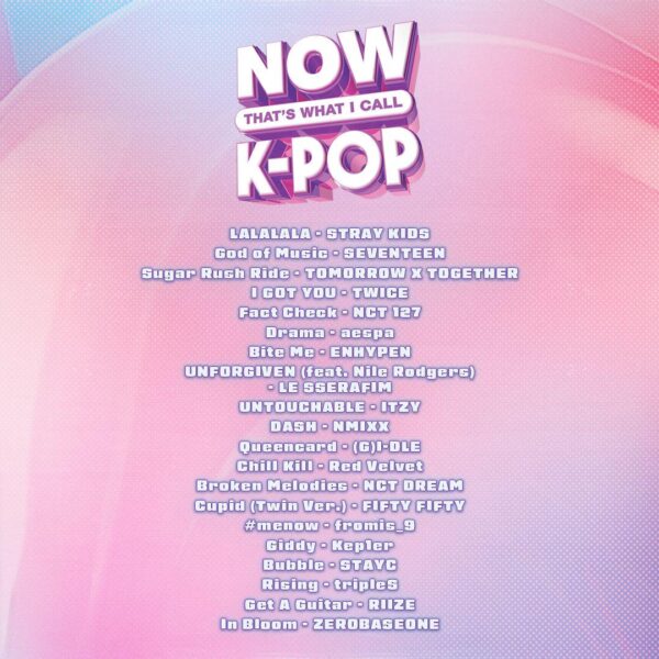 240504 ENHYPEN's Bite Me is featured on 'Now That's What I Call K-Pop' compilation album set to release May 17
