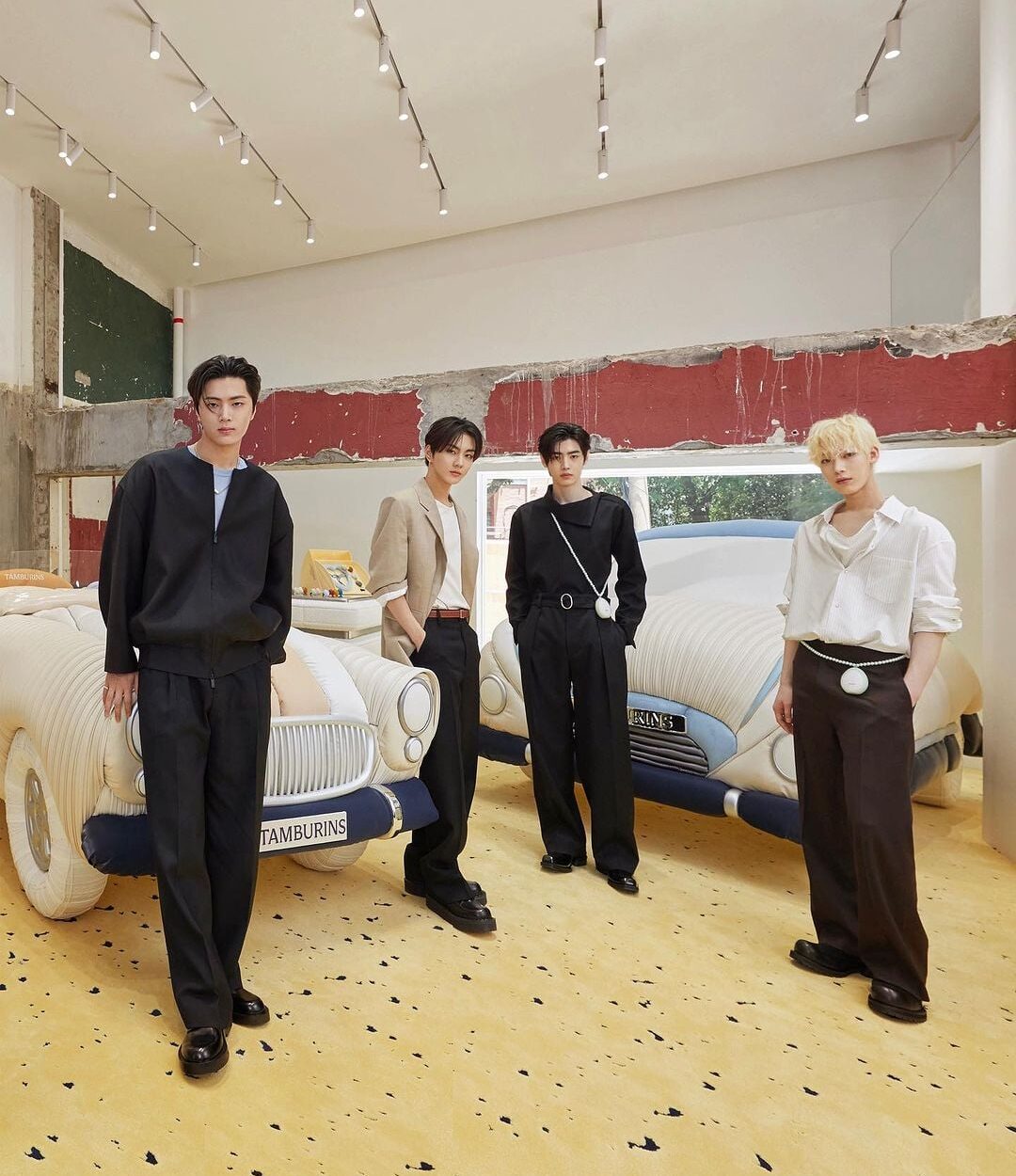 240531 tamburinsofficial Instagram: Sunghoon, Jungwon, Sunoo, Jay (2/2)