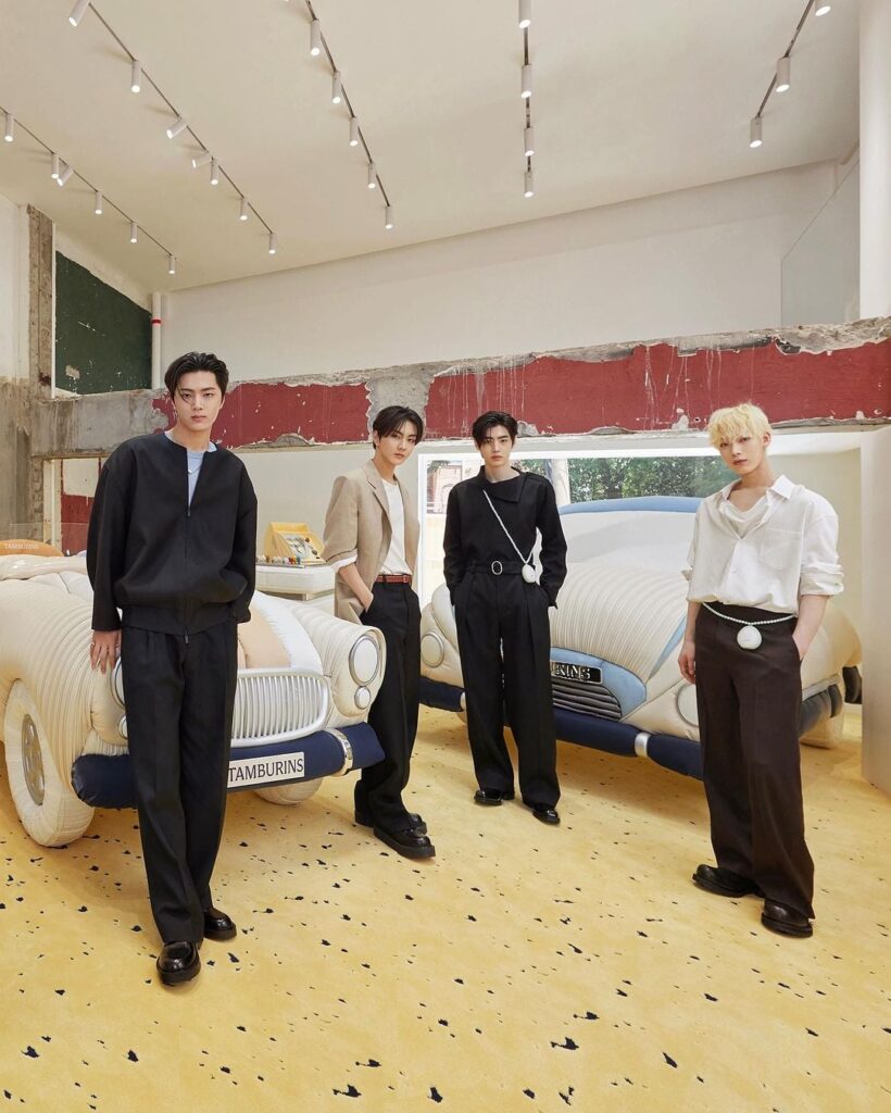 240531 tamburinsofficial Instagram: Sunghoon, Jungwon, Sunoo, Jay (2/2)