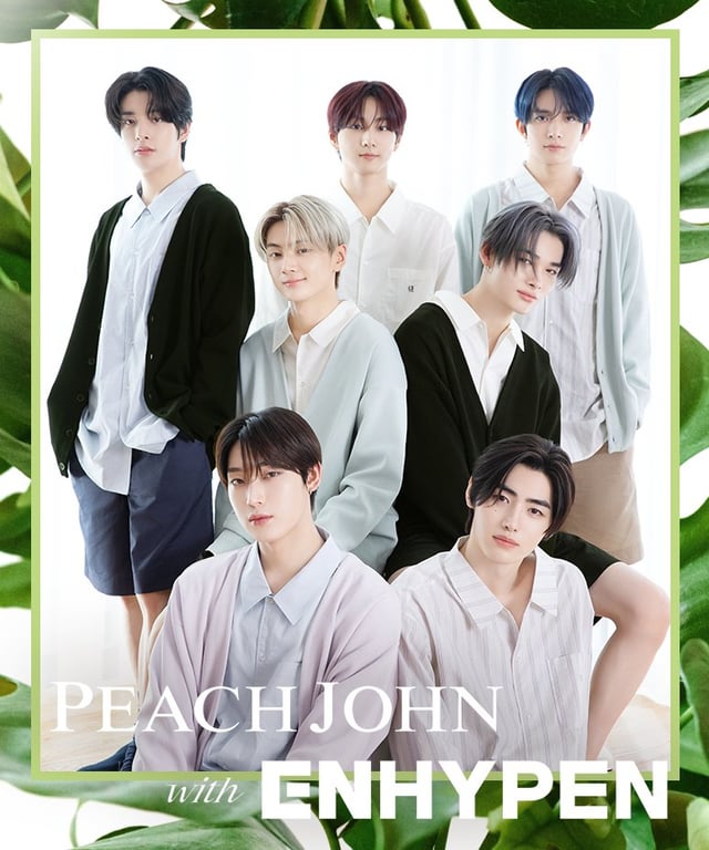 240529 PEACH JOHN with ENHYPEN 30th Anniversary campaign vol 2. Summer Loungewear