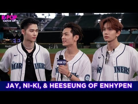 240502 FOX 13 Seattle: ENHYPEN exclusive: Members talk Tacoma concert ahead of Mariners pitch