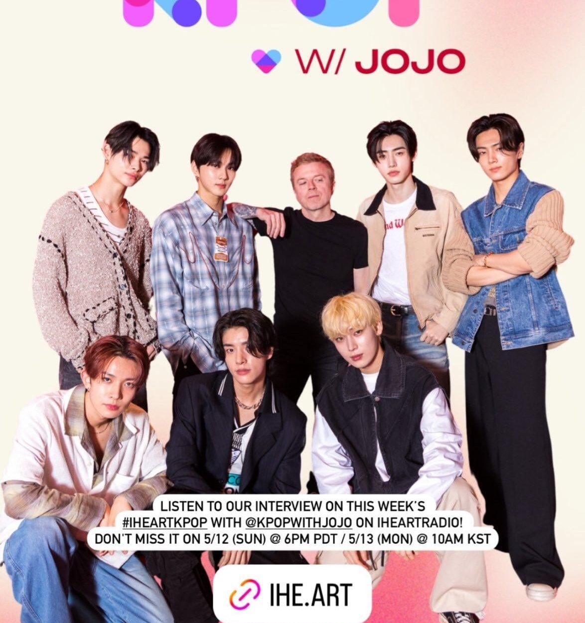 240512 Instagram Story: ENHYPEN @ iHEART KPOP WITH JOJO