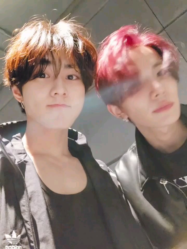 240603 Weverse: Jungwon with Heeseung