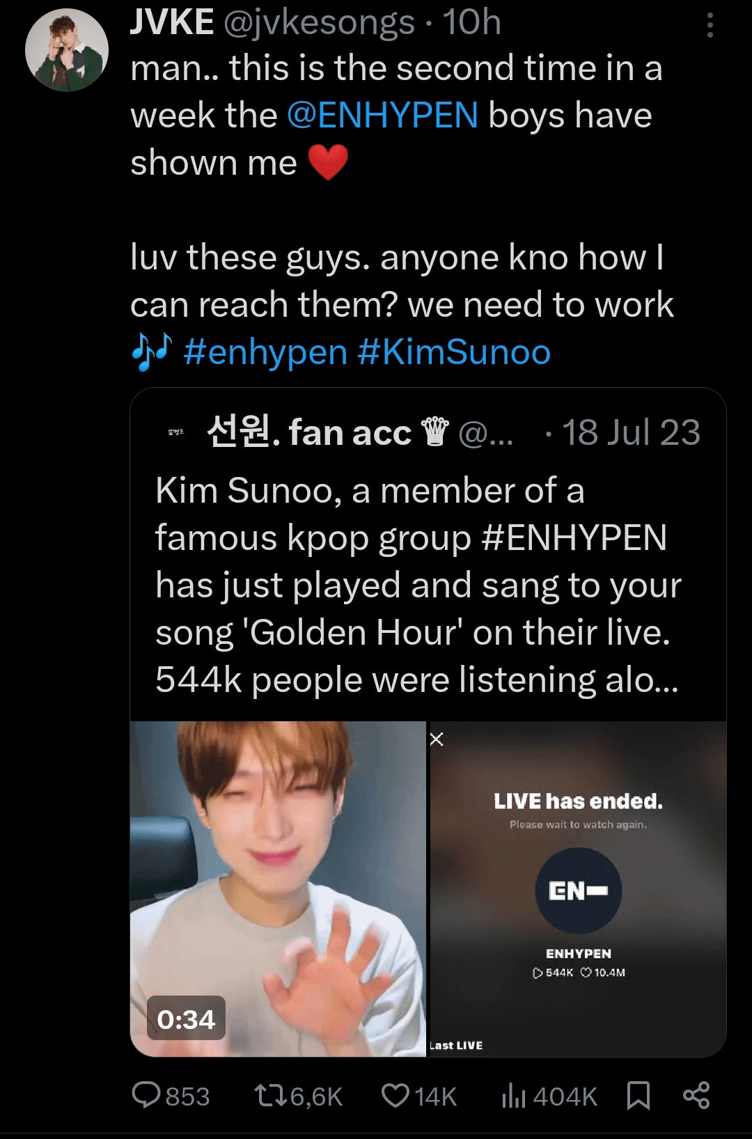 Come on universe, please let them meet & collaborate 🌟