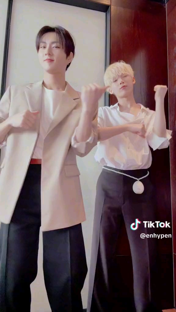 240605 Tiktok: Jungwon & Sunoo