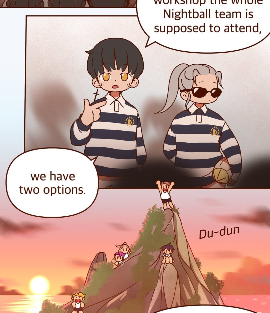 240630DARK MOON Twitter: Decelis Academy Cuttoon - [Ep.31] Where Should We Go This Summer?
