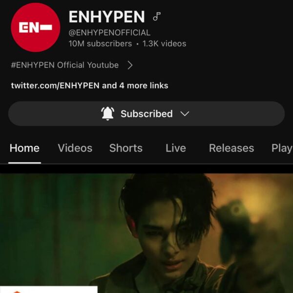 UPDATE: ENHYPEN HIT 10 MILLION SUBSCRIBERS ON YOUTUBE!!!!