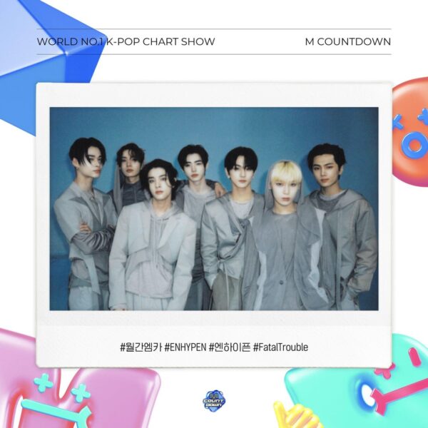240603 Mnet M Countdown Twitter Update With ENHYPEN - HISTORY MCD May Issue