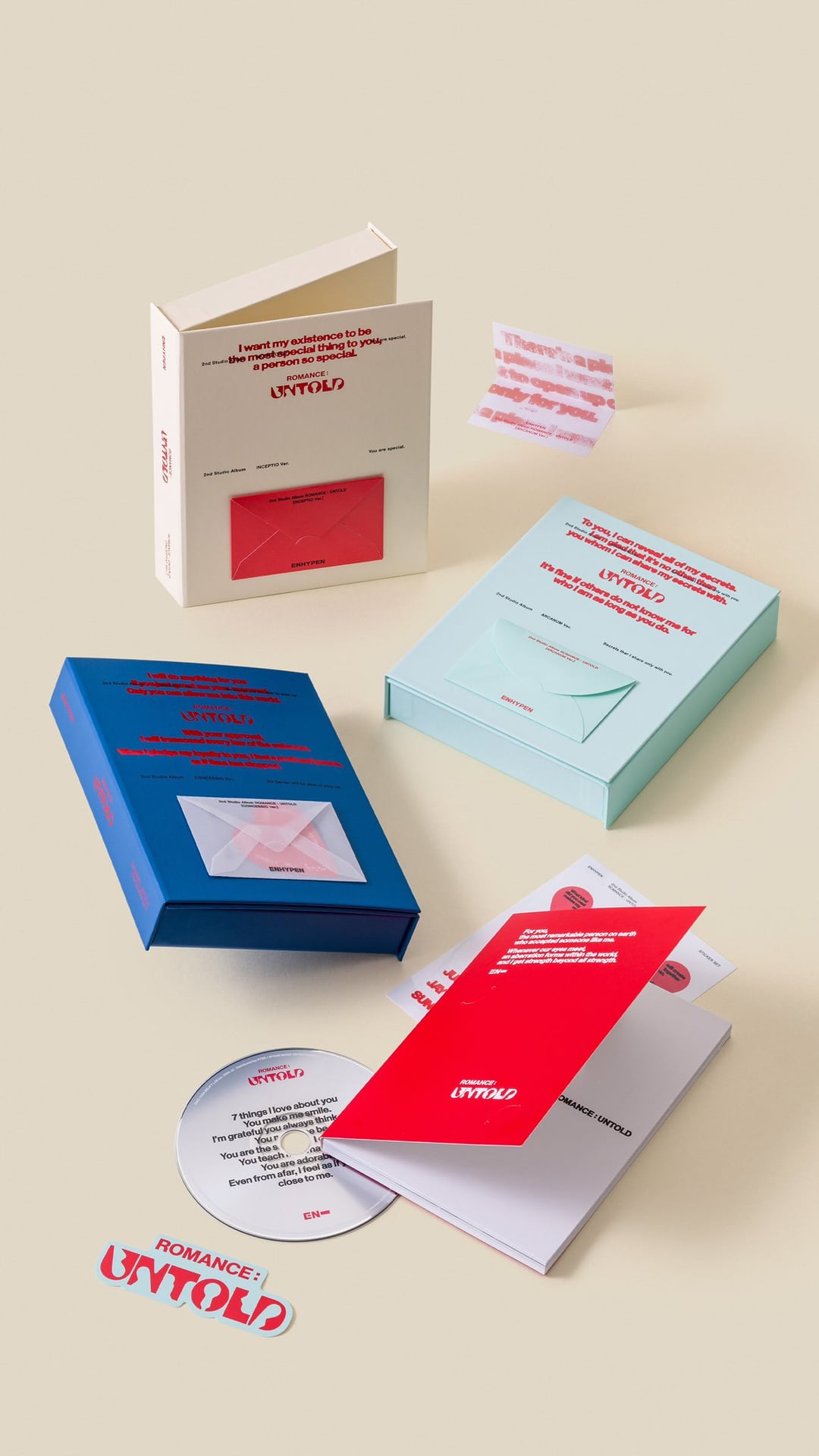 240617 ROMANCE : UNTOLD Packaging Preview (Regular, ENGENE Ver., Vinyl)
