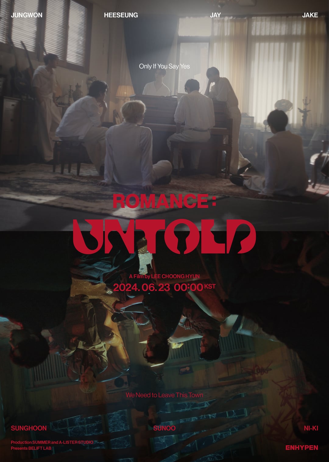 240620 ENHYPEN UNTOLD Concept Cinema Poster
