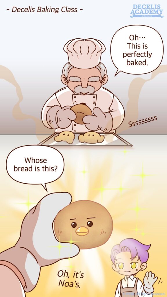240609 DARK MOON Twitter: Decelis Academy Cuttoon - [Ep.28] Decelis Baking Class