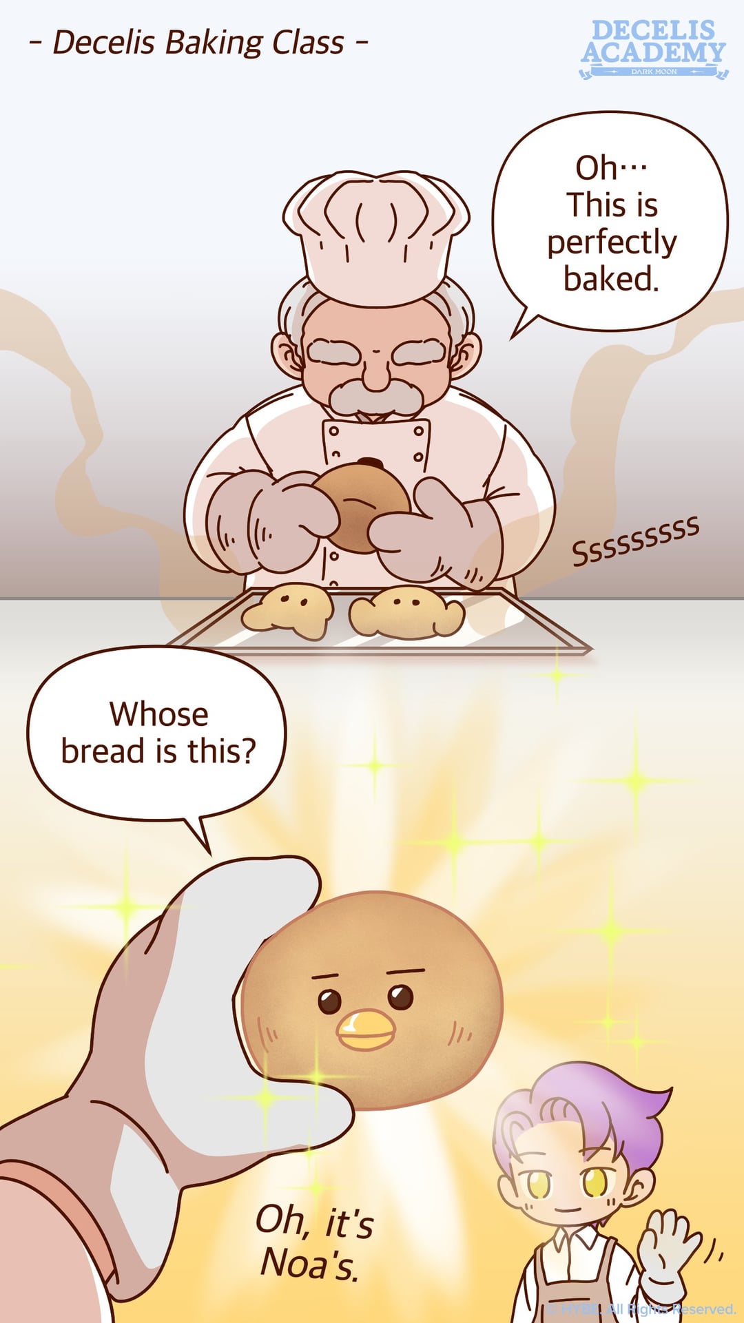 240609 DARK MOON Twitter: Decelis Academy Cuttoon - [Ep.28] Decelis Baking Class