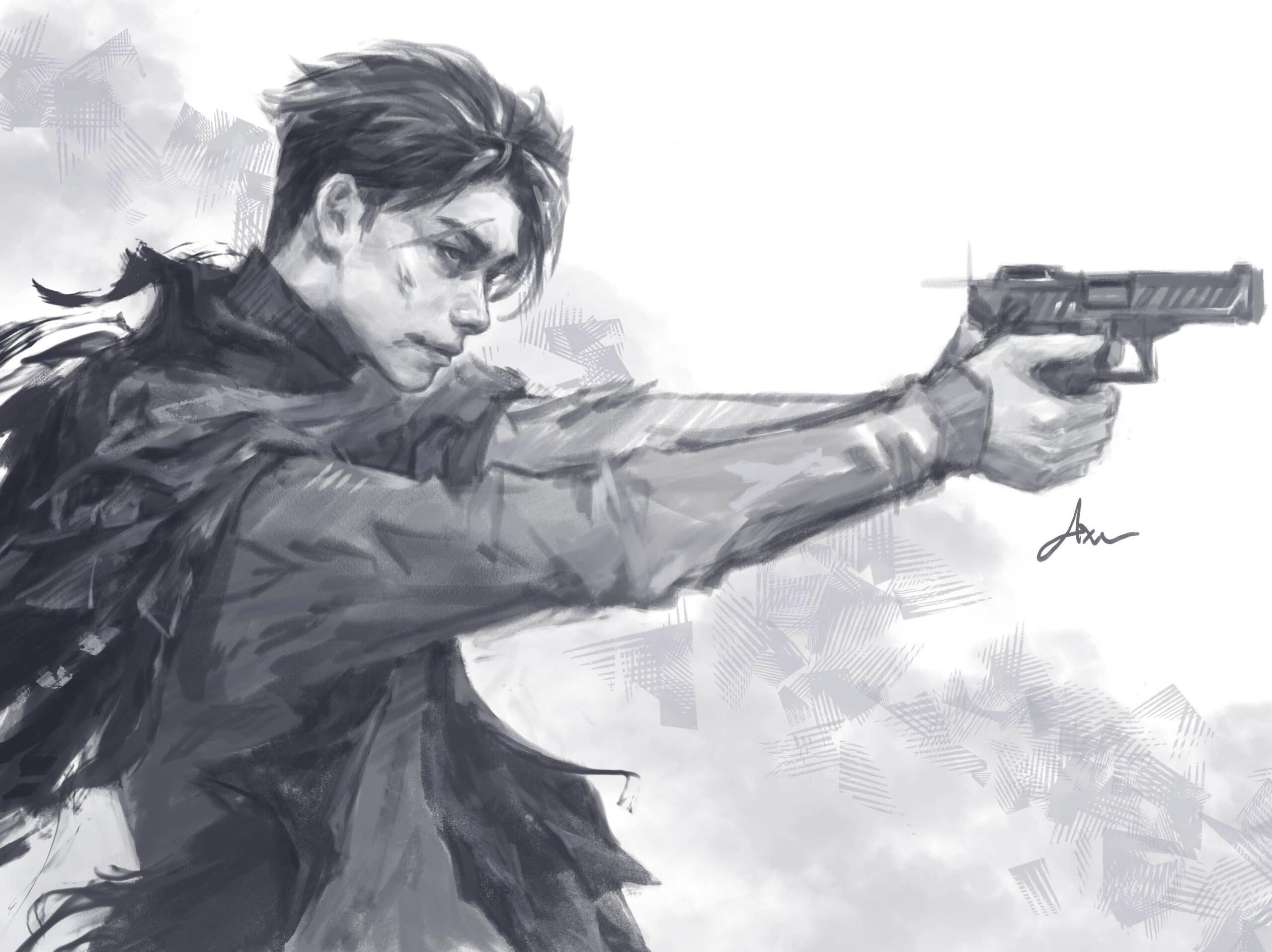 ni-ki fanart: assassin (untold concept trailer inspired)