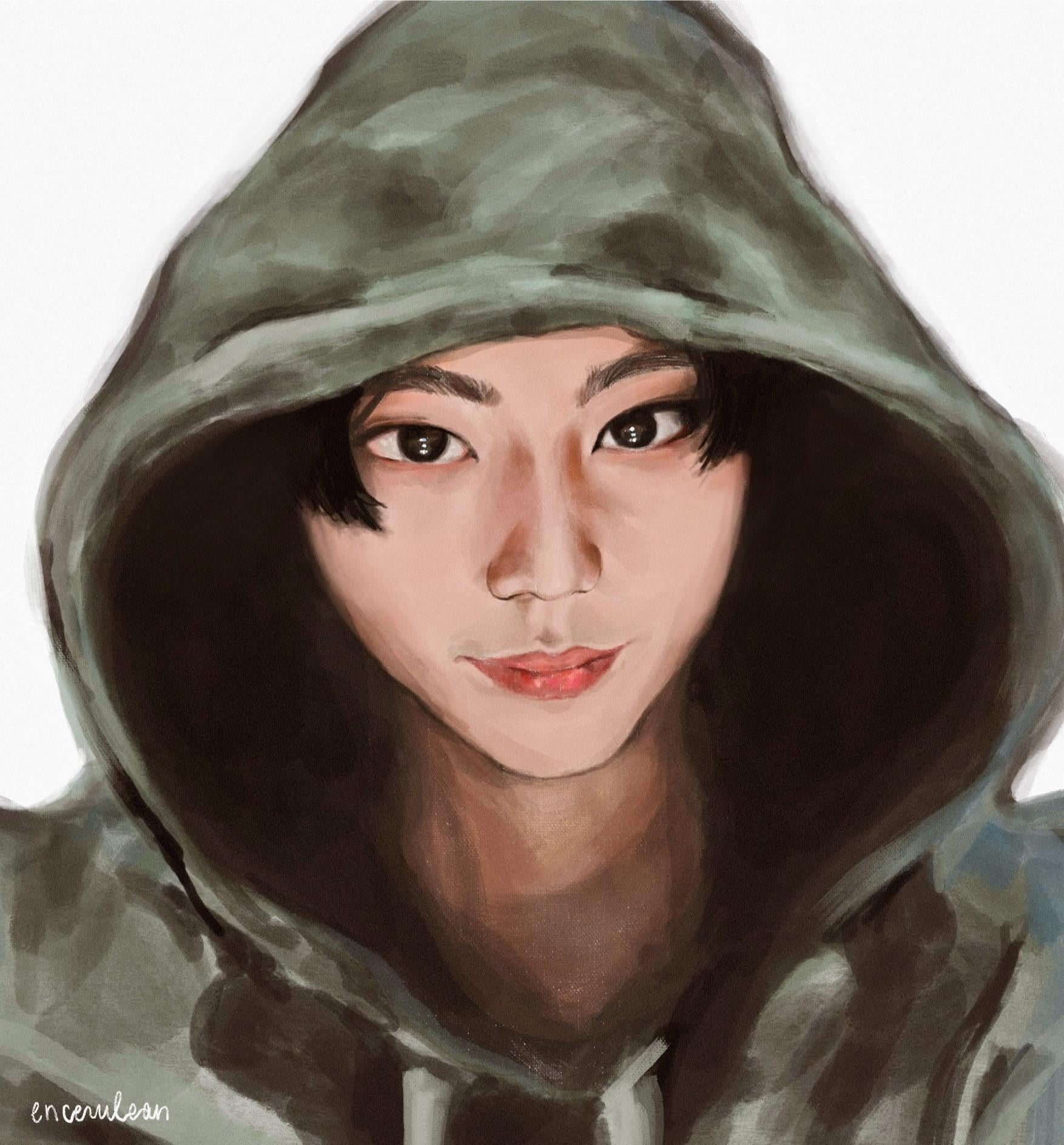 jungwon drawing!