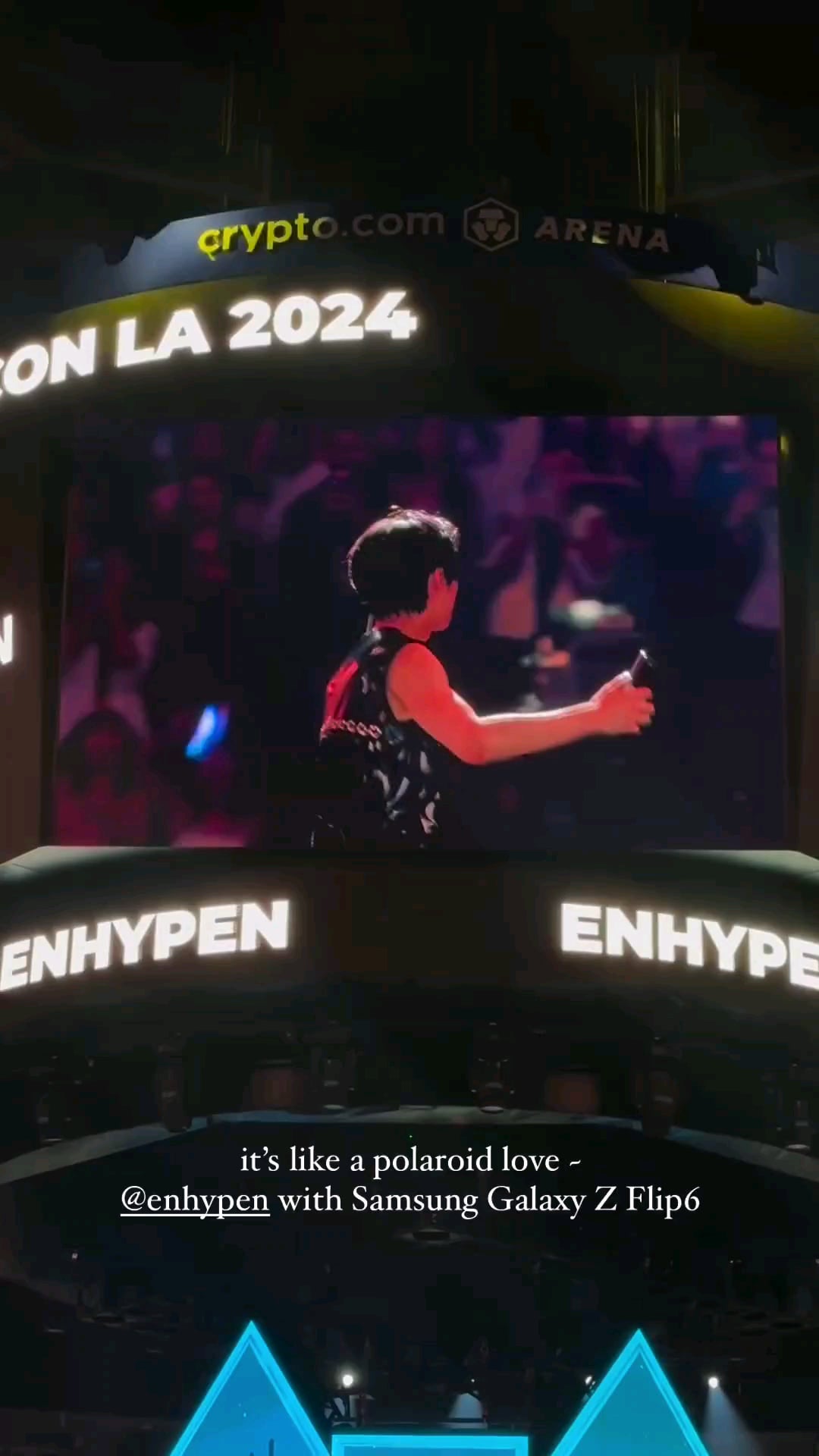 240728 kconusa Instagram Stories: ENHYPEN @ KCON LA 2024 (2)