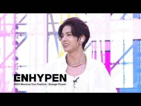 240702 'Orange Flower' Stage Cam @ AliExpress 2024 Weverse Con Festival - ENHYPEN (240616)