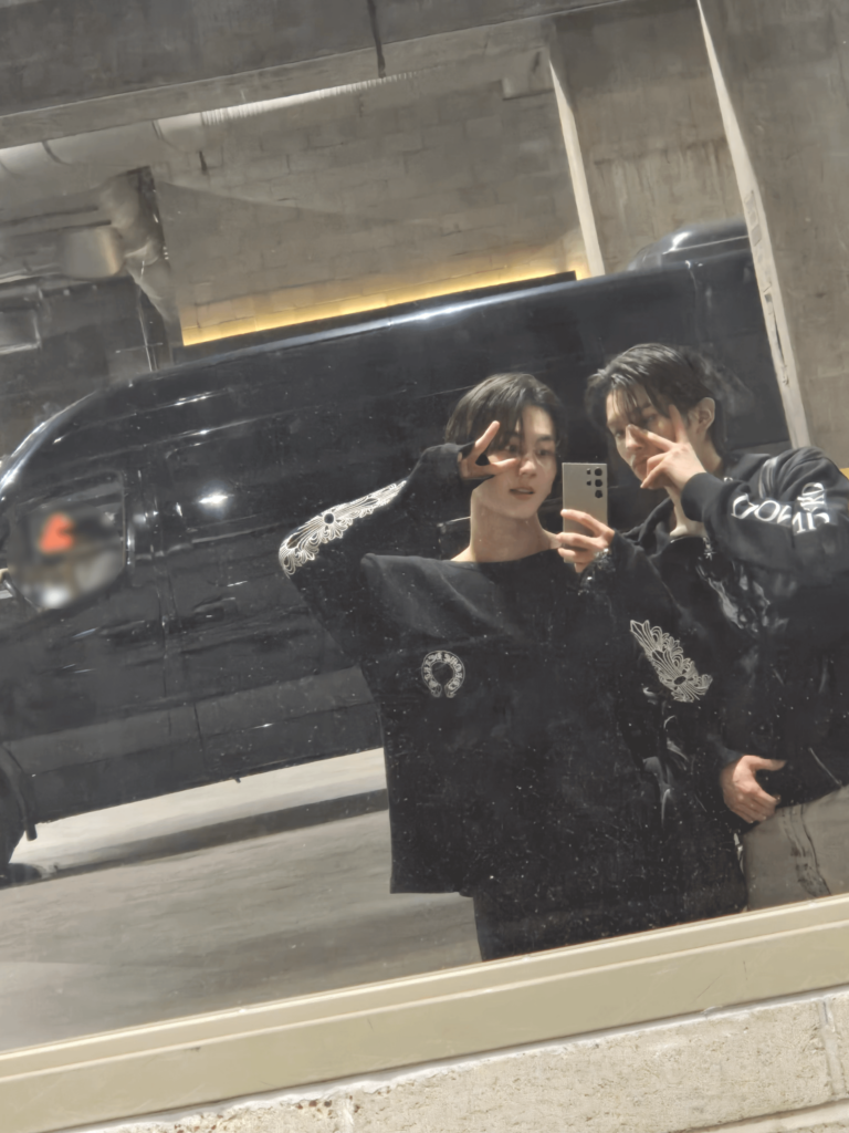 240728 Weverse: Jungwon with Jake