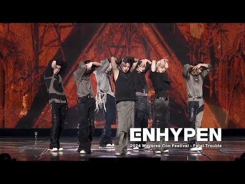 240702 'Fatal Trouble' Stage Cam @ AliExpress 2024 Weverse Con Festival - ENHYPEN (240616)