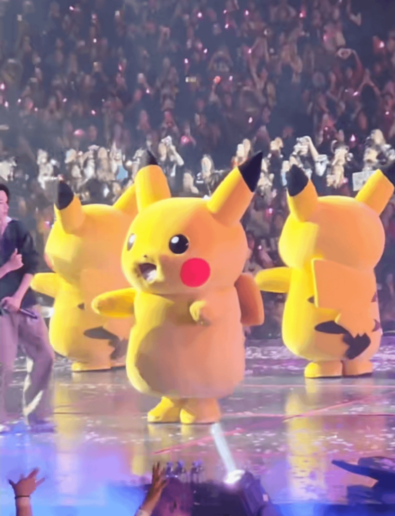 Pikachu Mascot in One and Only