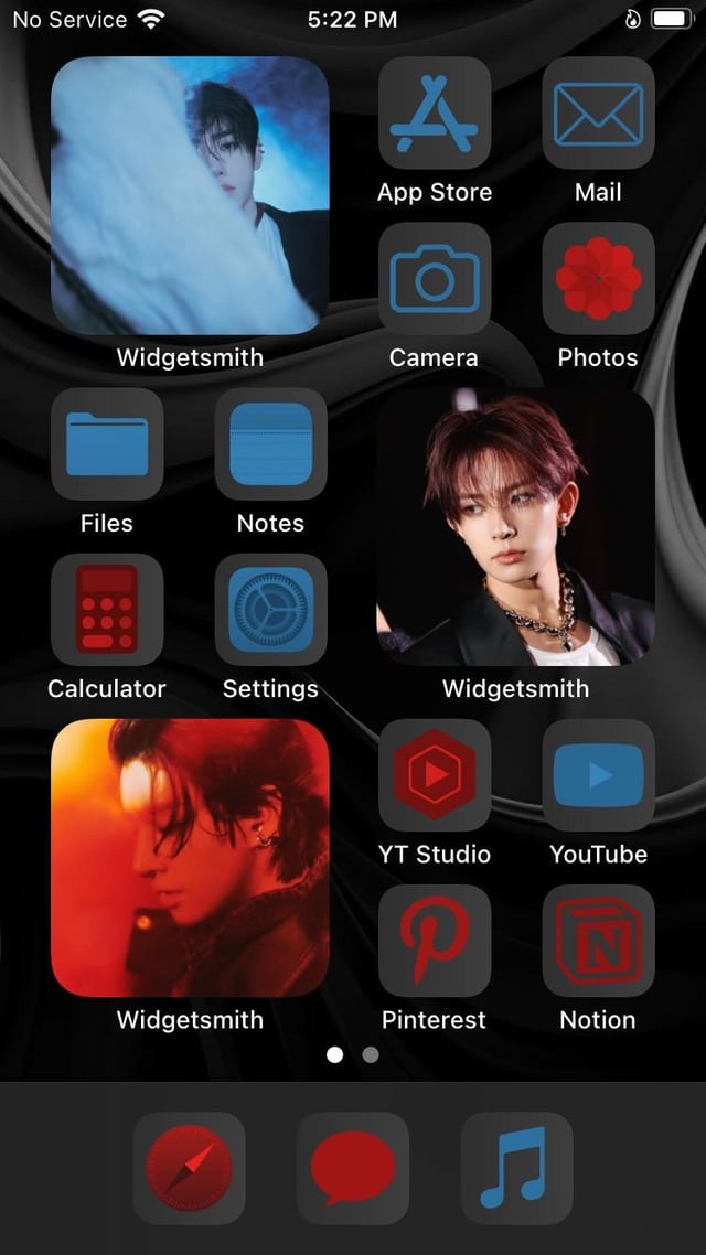 Made my phone screen themed around the new Concessio Ver of Romance : Untold