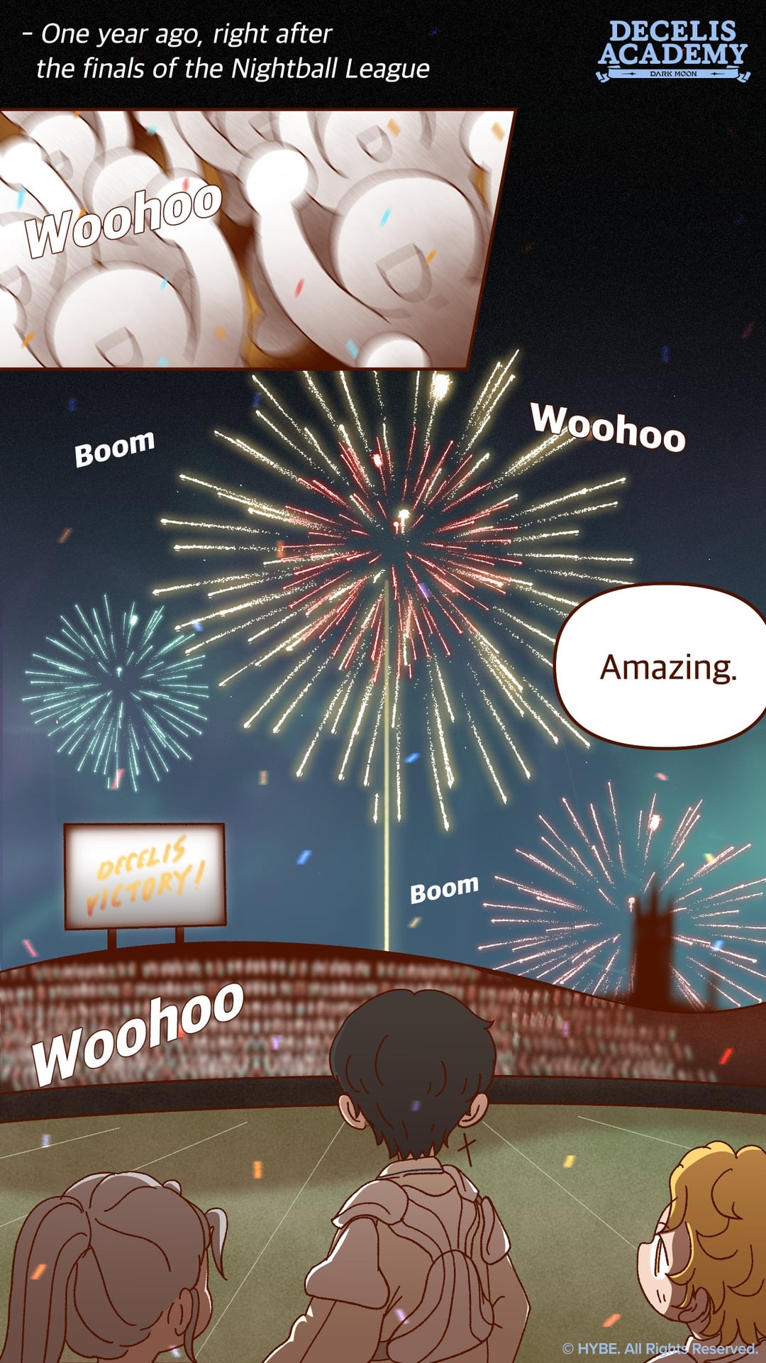 240714 DARK MOON Twitter: Decelis Academy Cuttoon - [Ep.33] We Are Nightballers