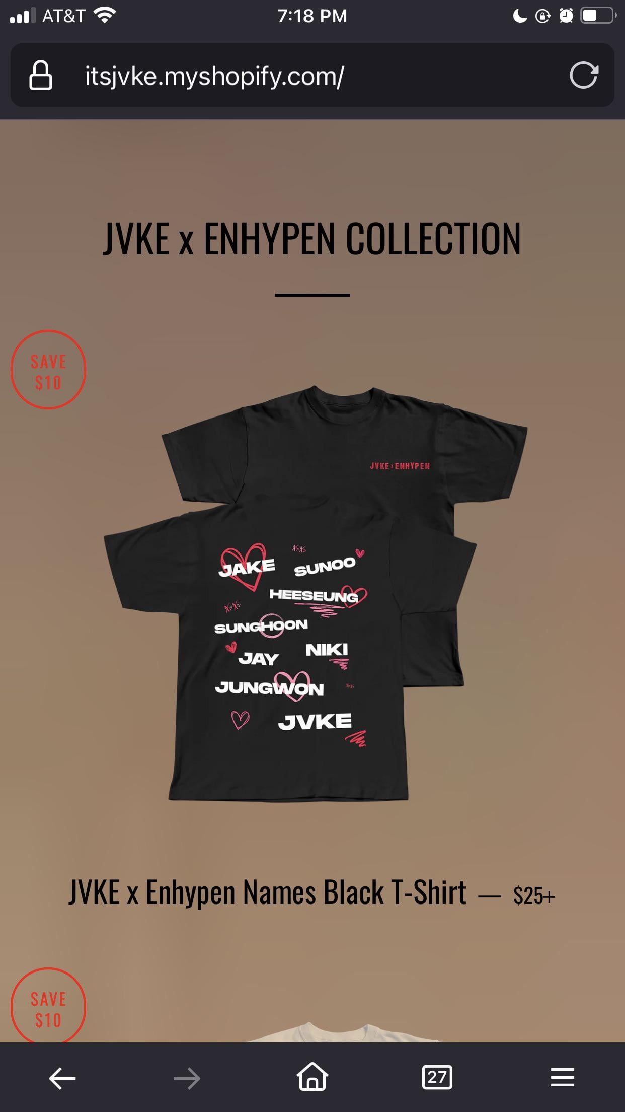 JVKE x Enhypen merch Pre-order