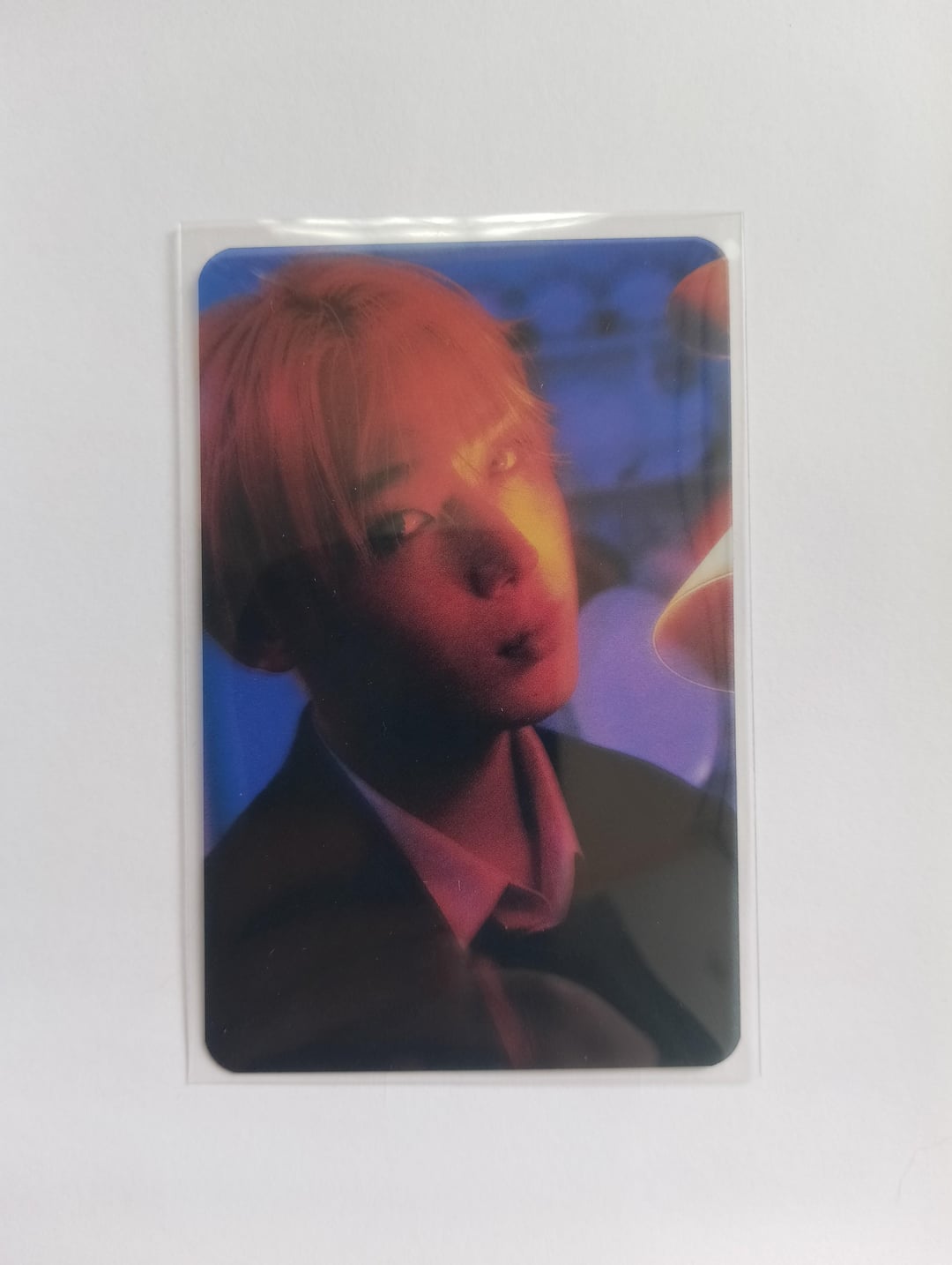 Strange transparent Sunoo photocard from Romance Untold (Concessio Version)
