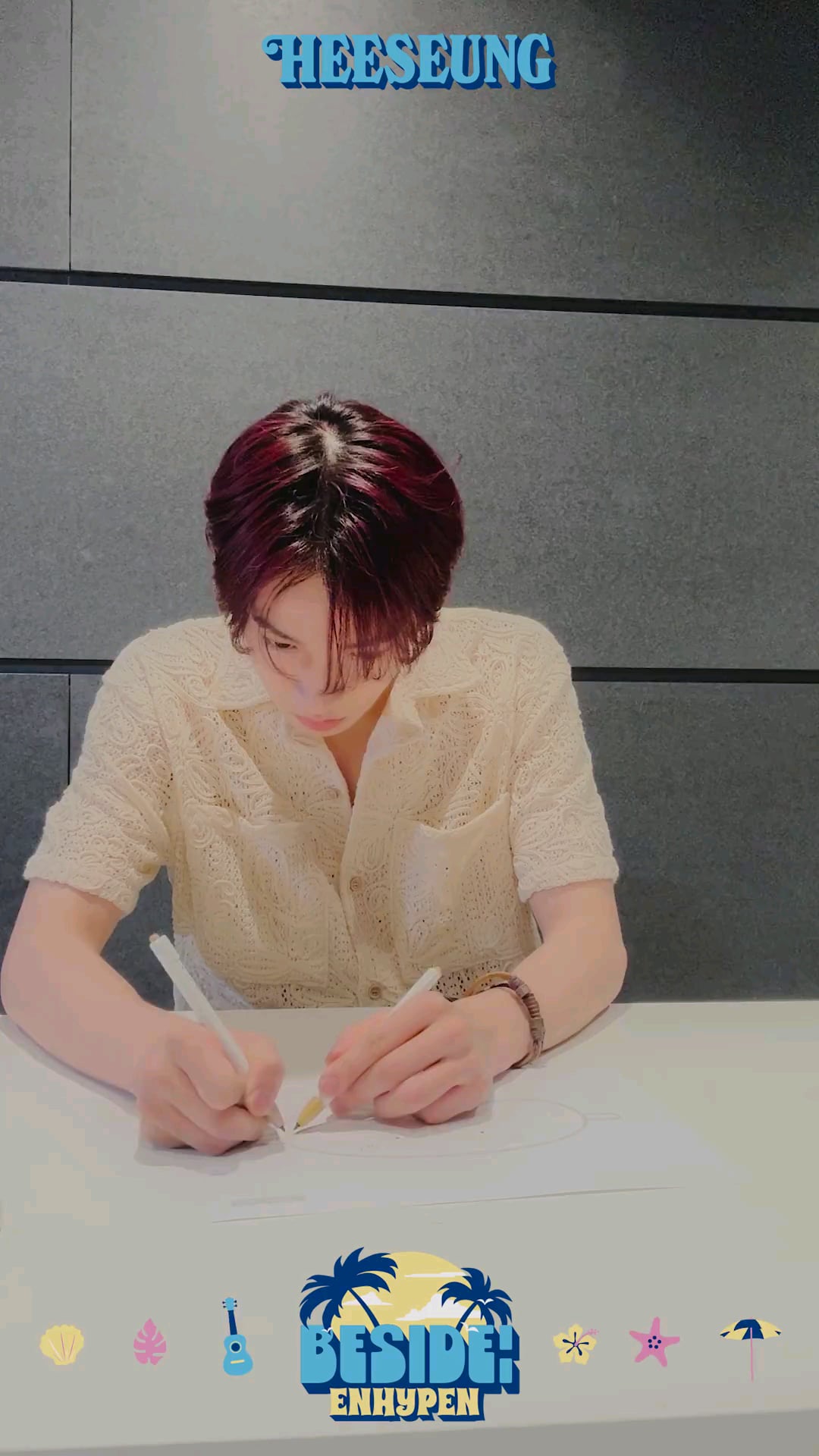 240819 Twitter: ENHYPEN Official Japan - Heeseung