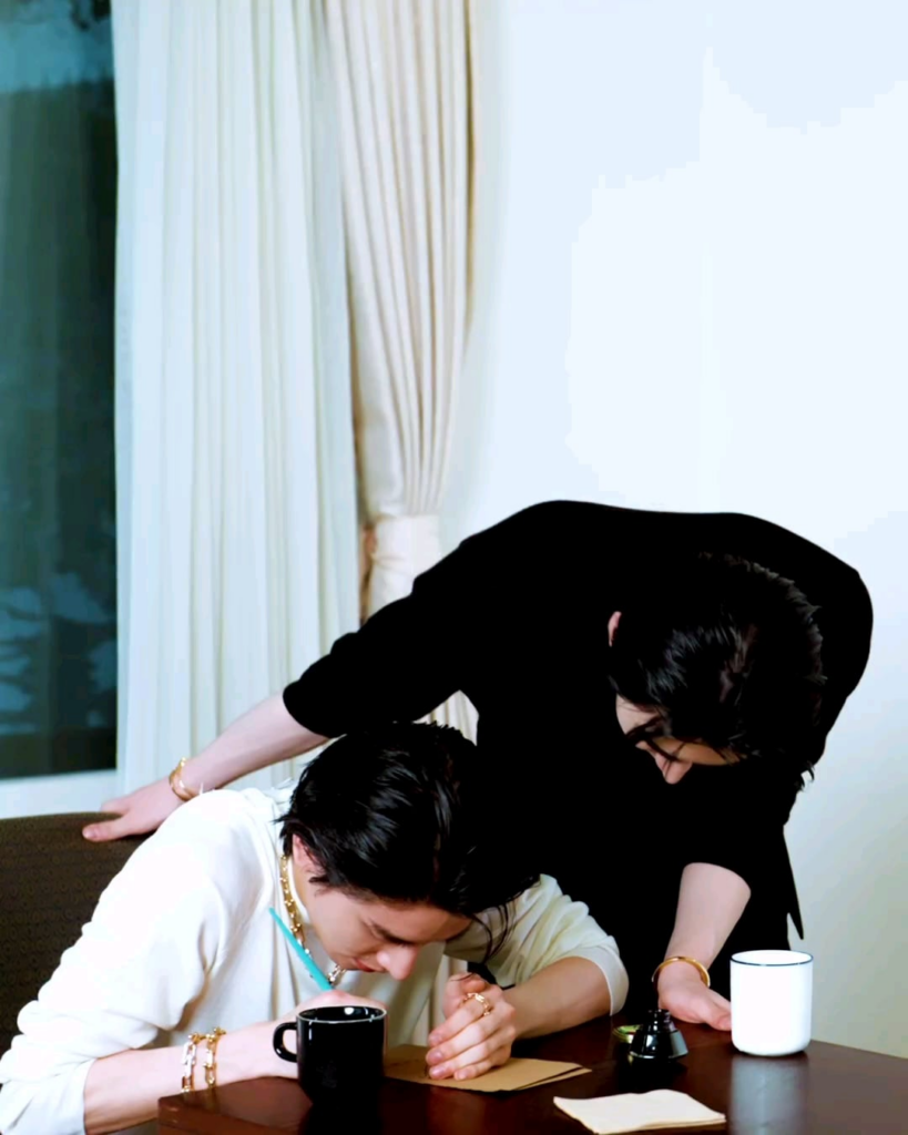 240828 Dazed Korea Instagram: Jake & Sunghoon @ Tiffany & Co.