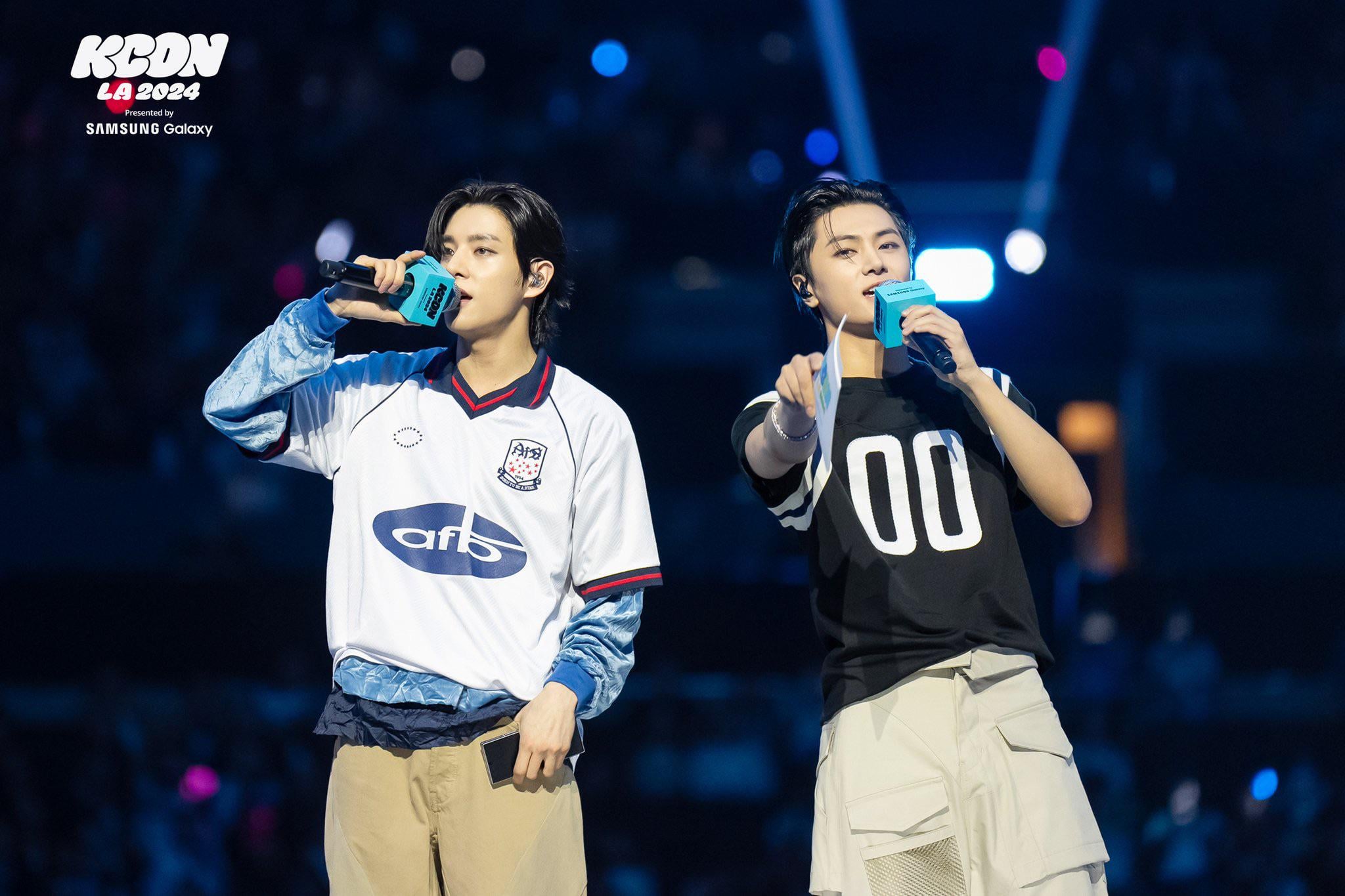 240804 KCON OFFICIAL Twitter Update With MCs Jay & Jake - KCON LA 2024 Special MC Photo