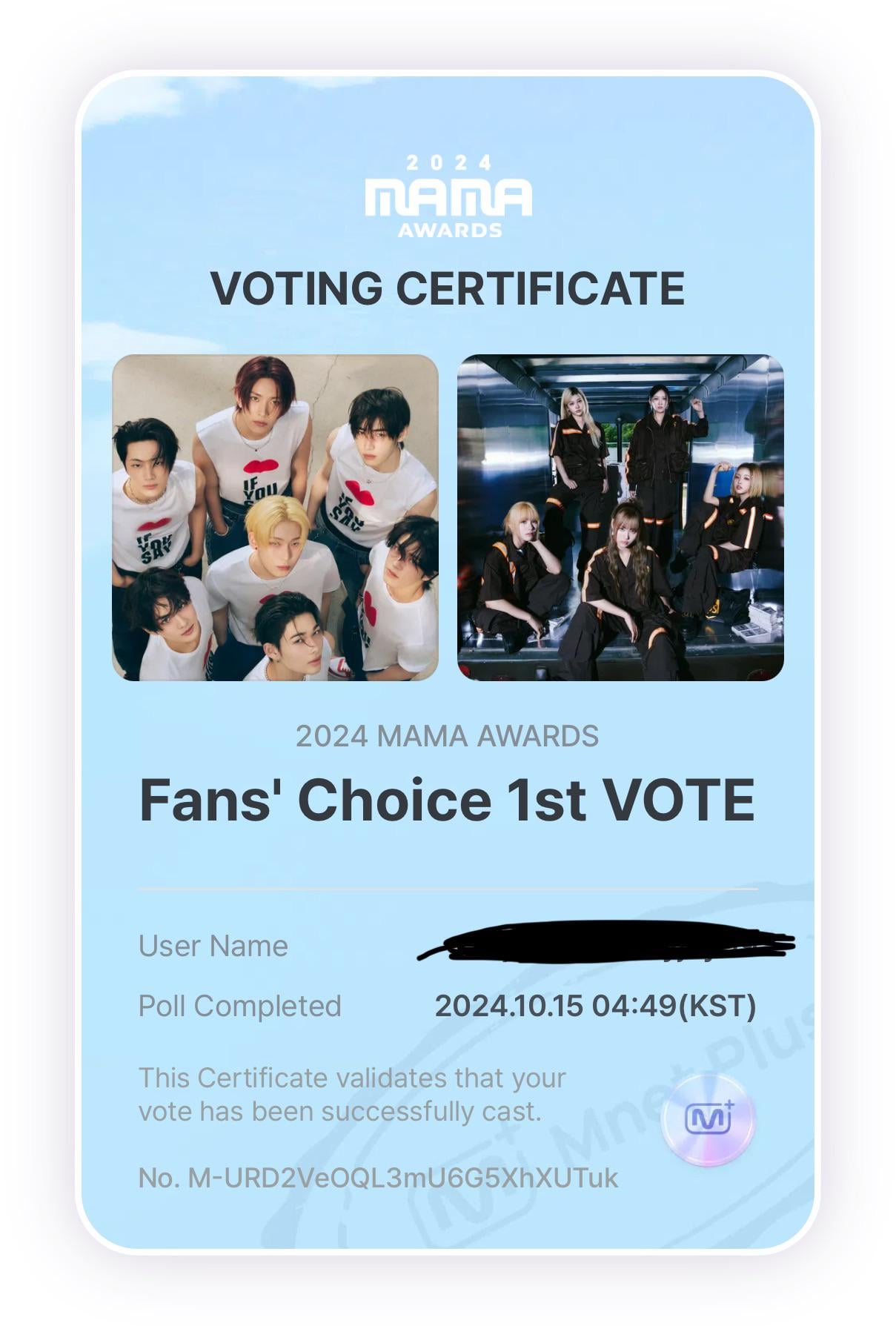 MNET DAY 3 VOTING