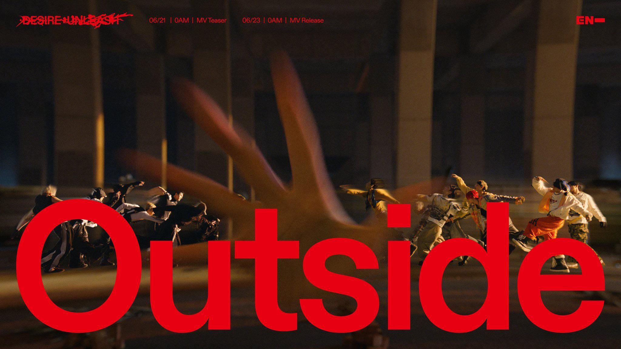 250620 ENHYPEN <Outside> Poster